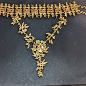 Gold Statement Necklace